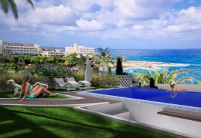 Seafront apartment in Kissonerga with garden, Paphos 